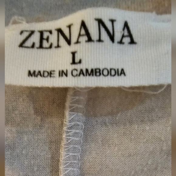 Zenana - Tie-dye V-Neck Short Sleeve Relaxed Tee - Picture 3 of 7